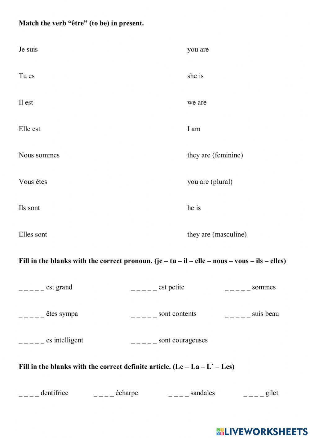 Unit test practice sheet