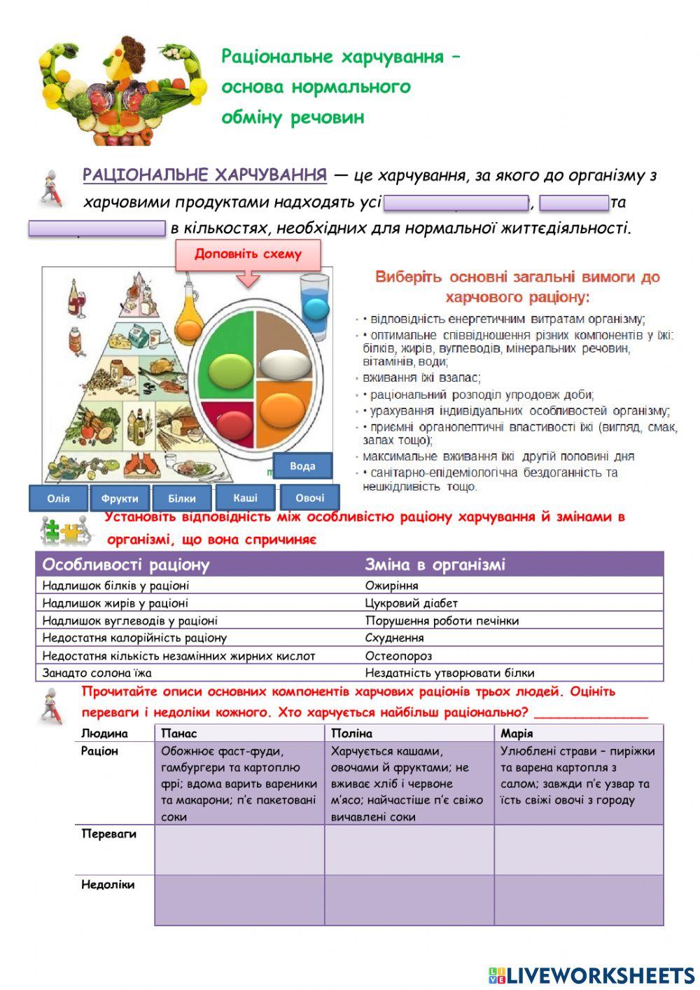 2277355 | Раціональне харчування – основа нормального
