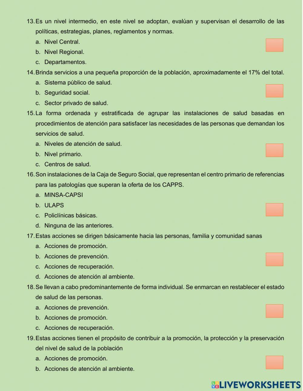 PARCIAL N°1. SERVICIOS DE SALUD 