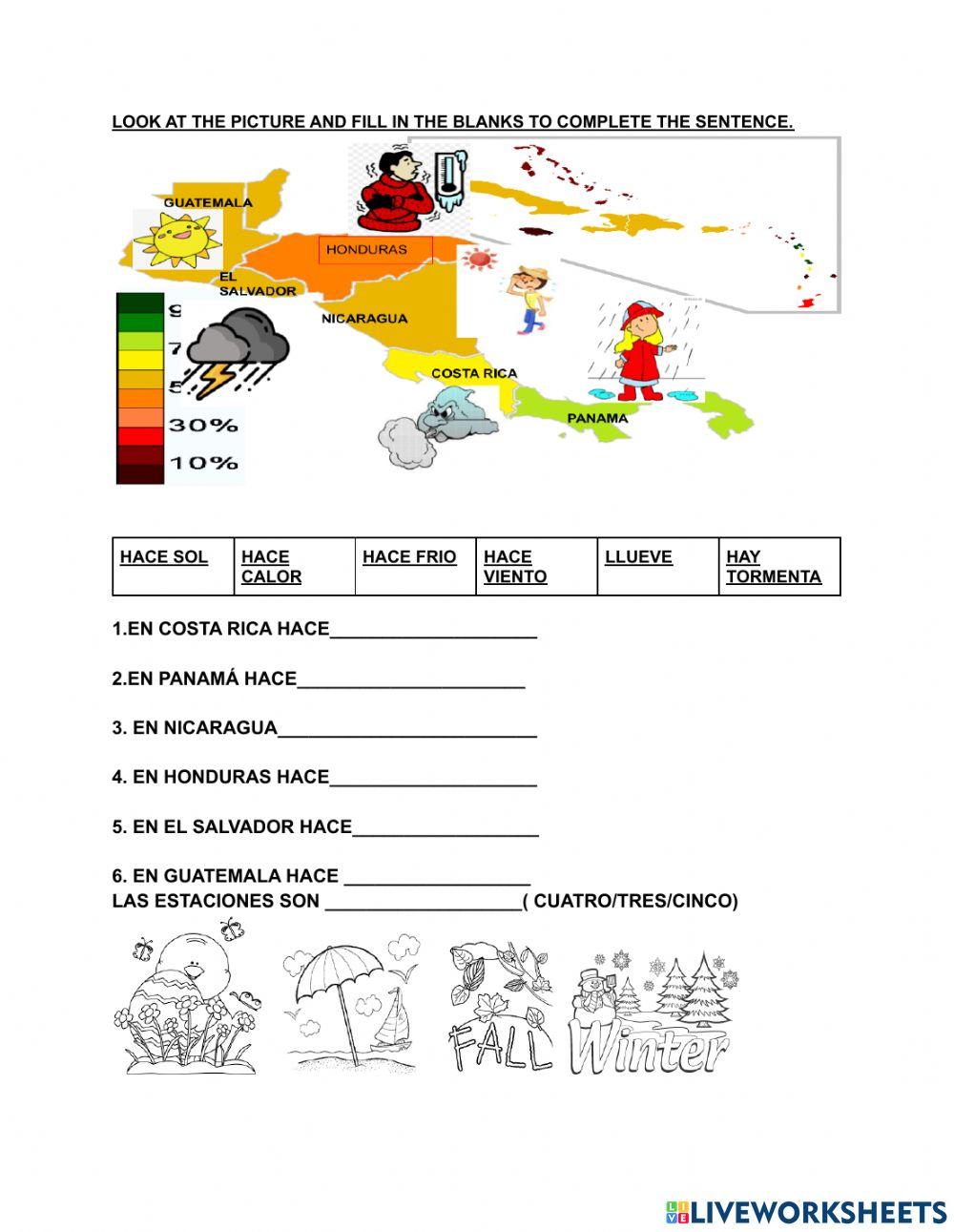 Las estaciones del ano