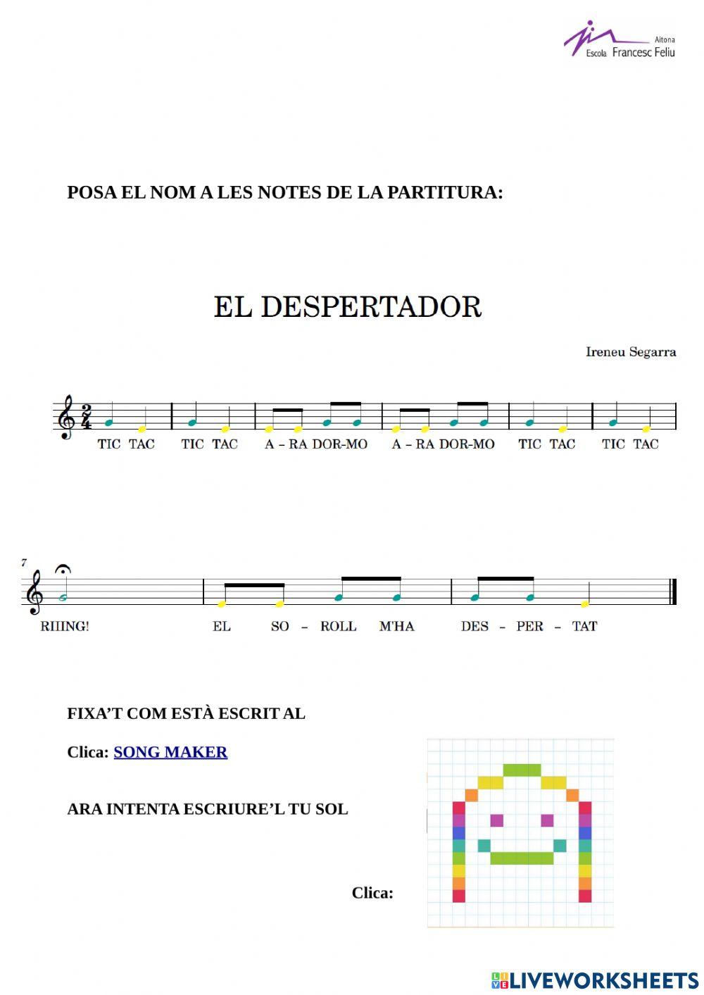 Sol Mi Cicle Inicial El Despertador