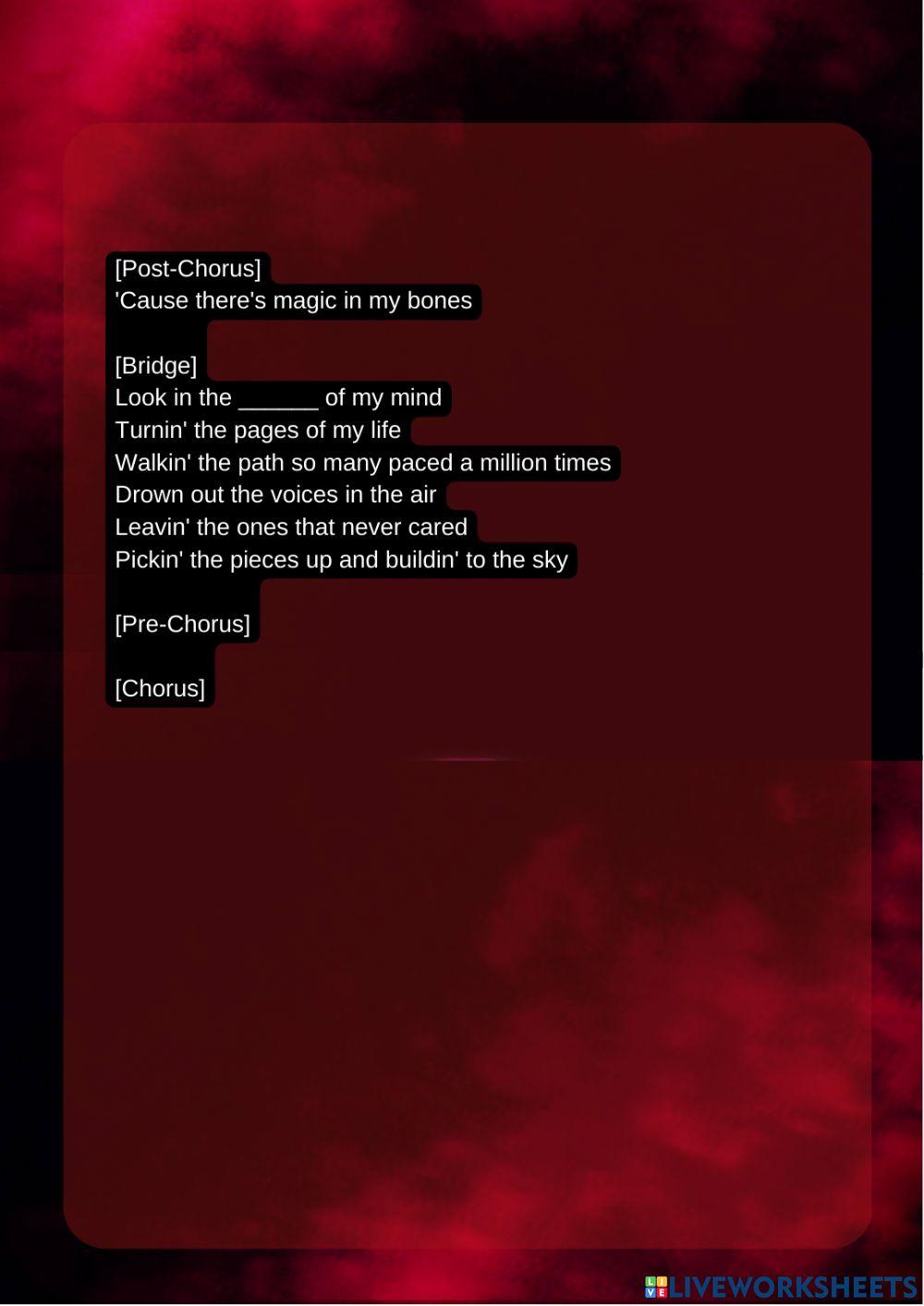 Imagine Dragons - Bones