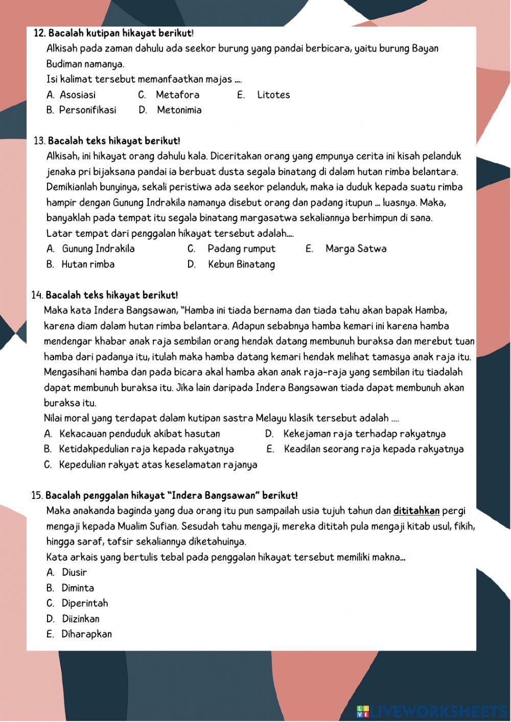 PM Materi kelas 10 ganjil