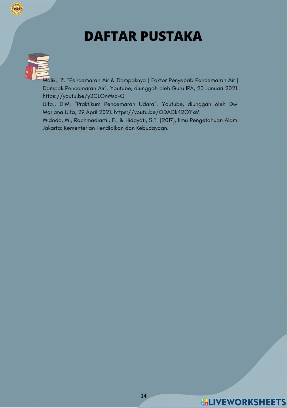 Pencemaran lingkungan