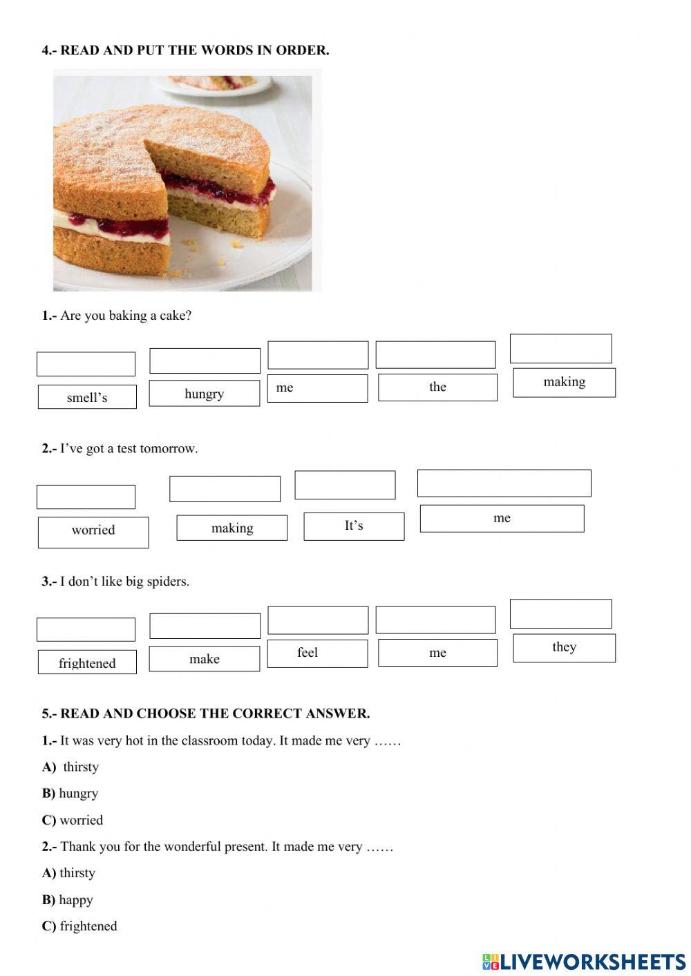 Future and past tense