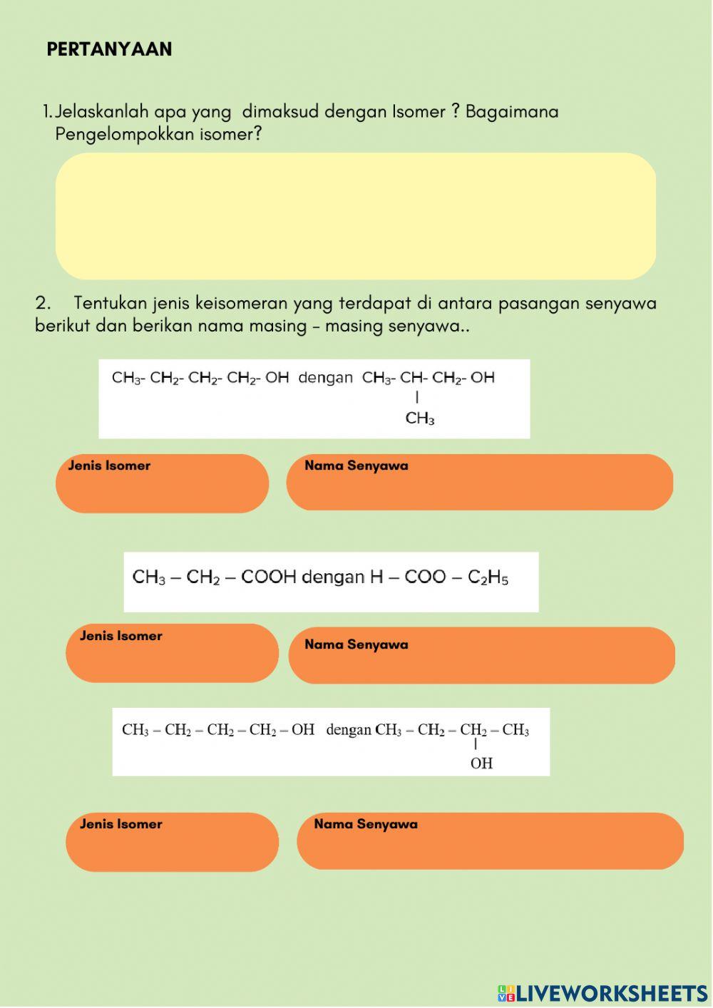 Lkpd isomer gugus fungsi