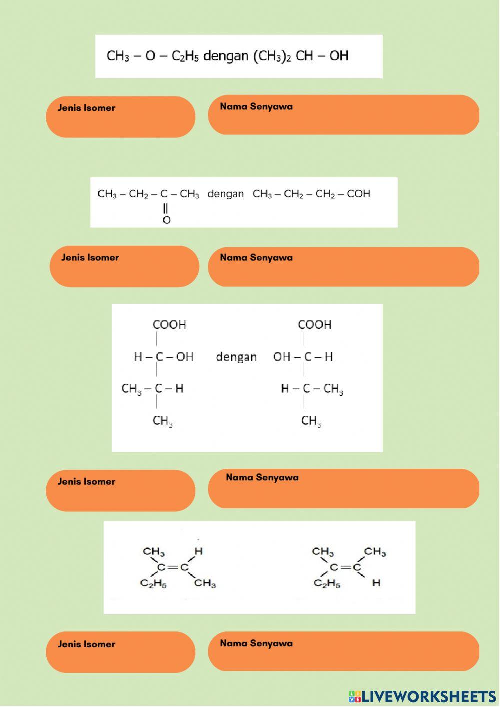 Lkpd isomer gugus fungsi