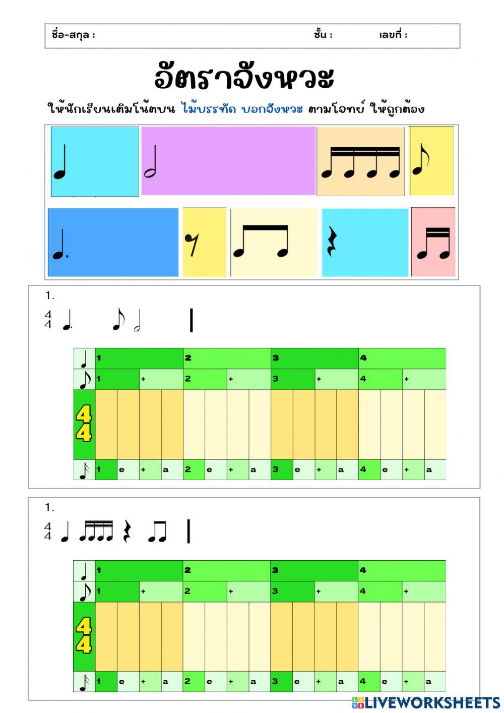 อัตราจังหวะ