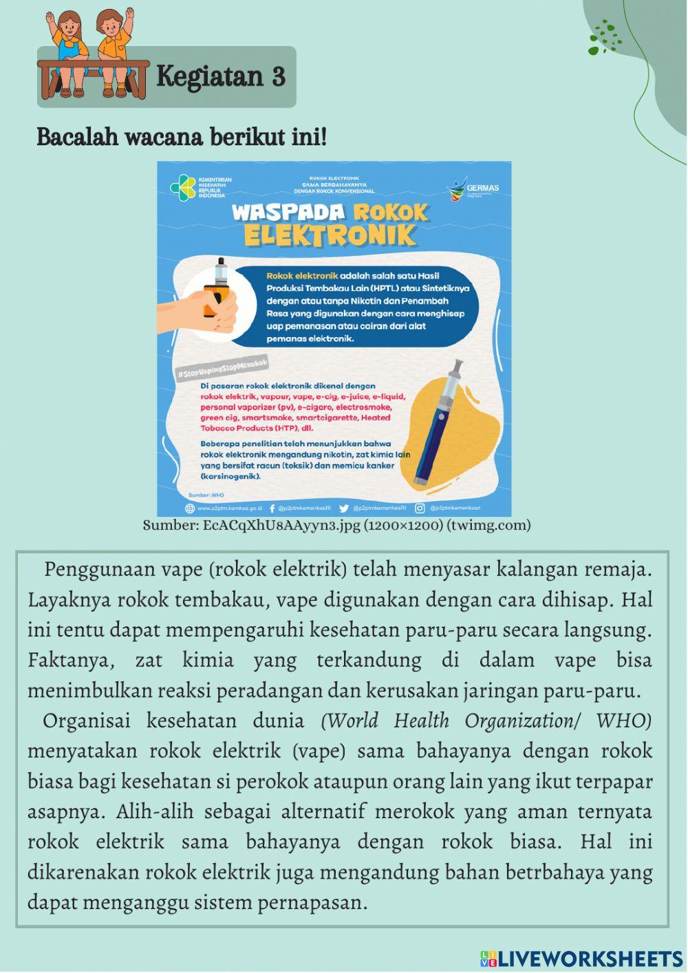 LKPD Gangguan Pada Sistem Pernapasan Manusia