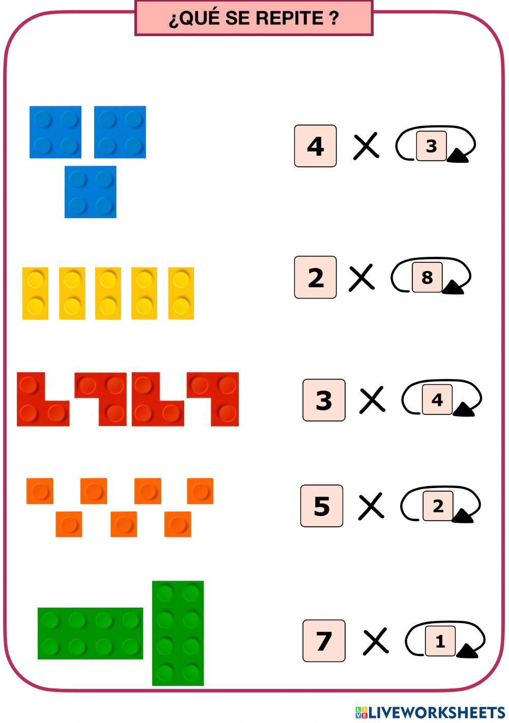 Inicio a la multiplicación