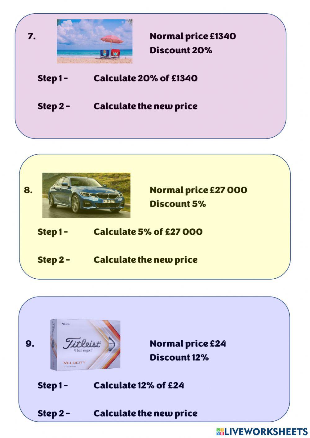WW - Percentage increase decrease