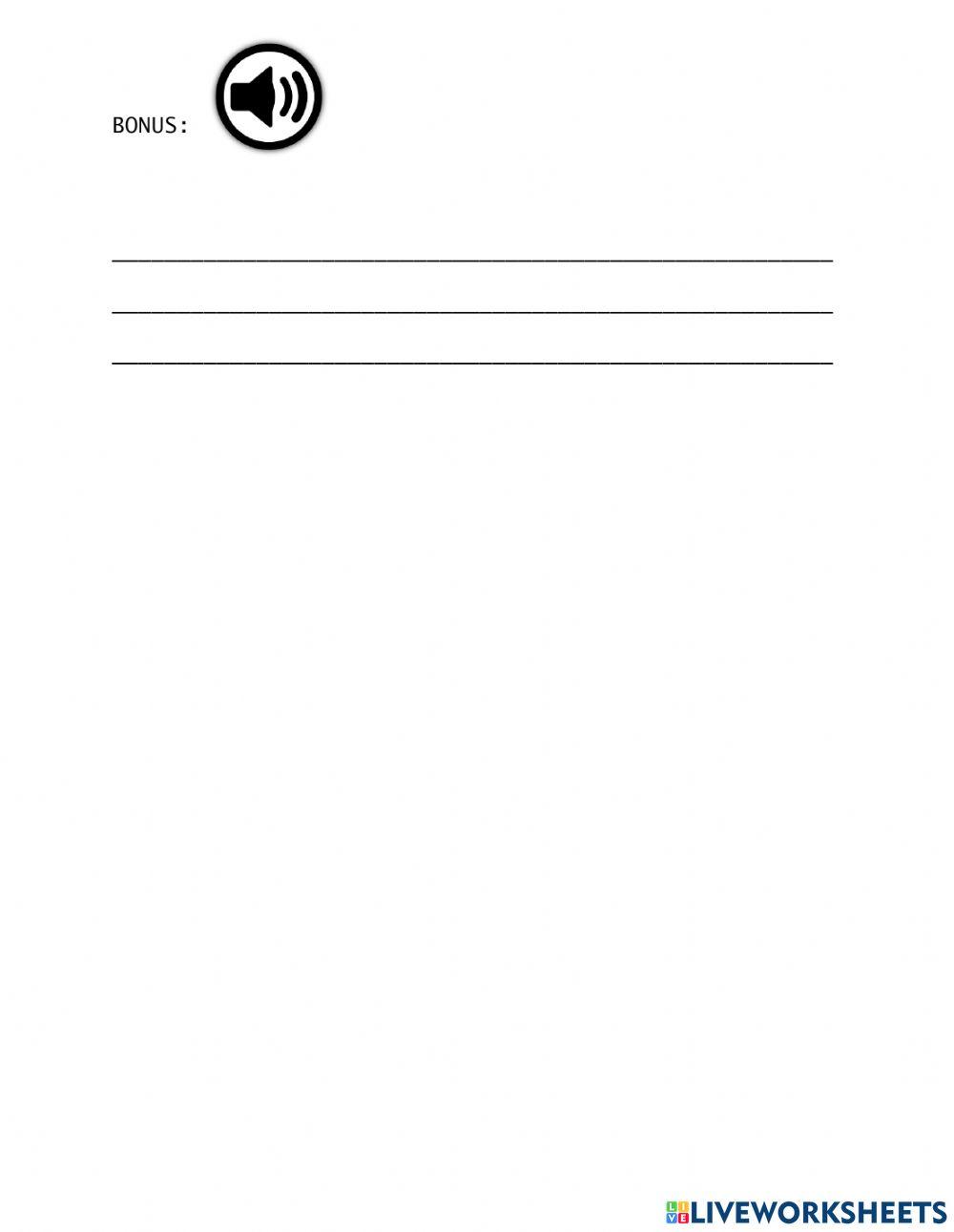 Family Words Dictation