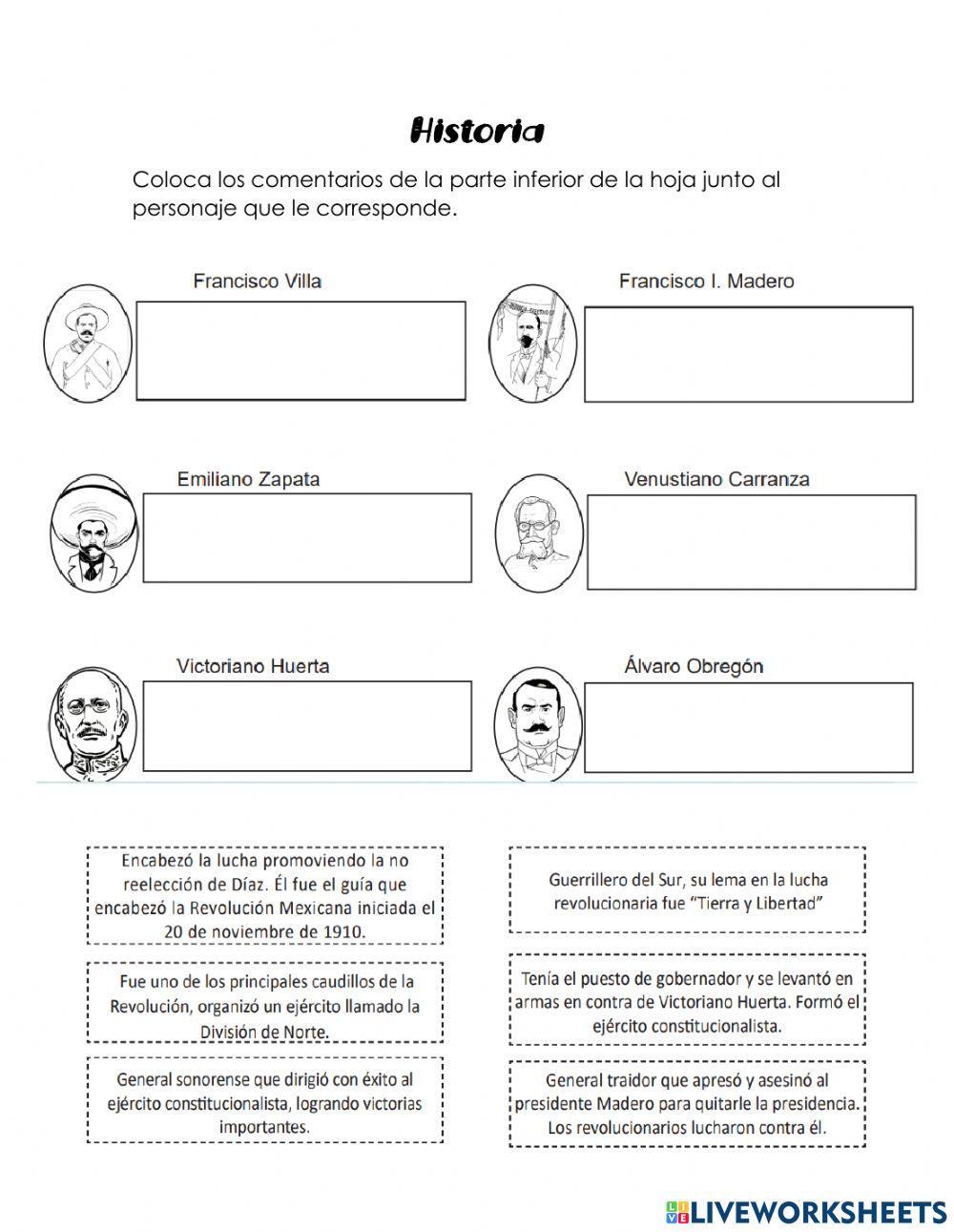 Propuestas de los caudillos revolucionarios