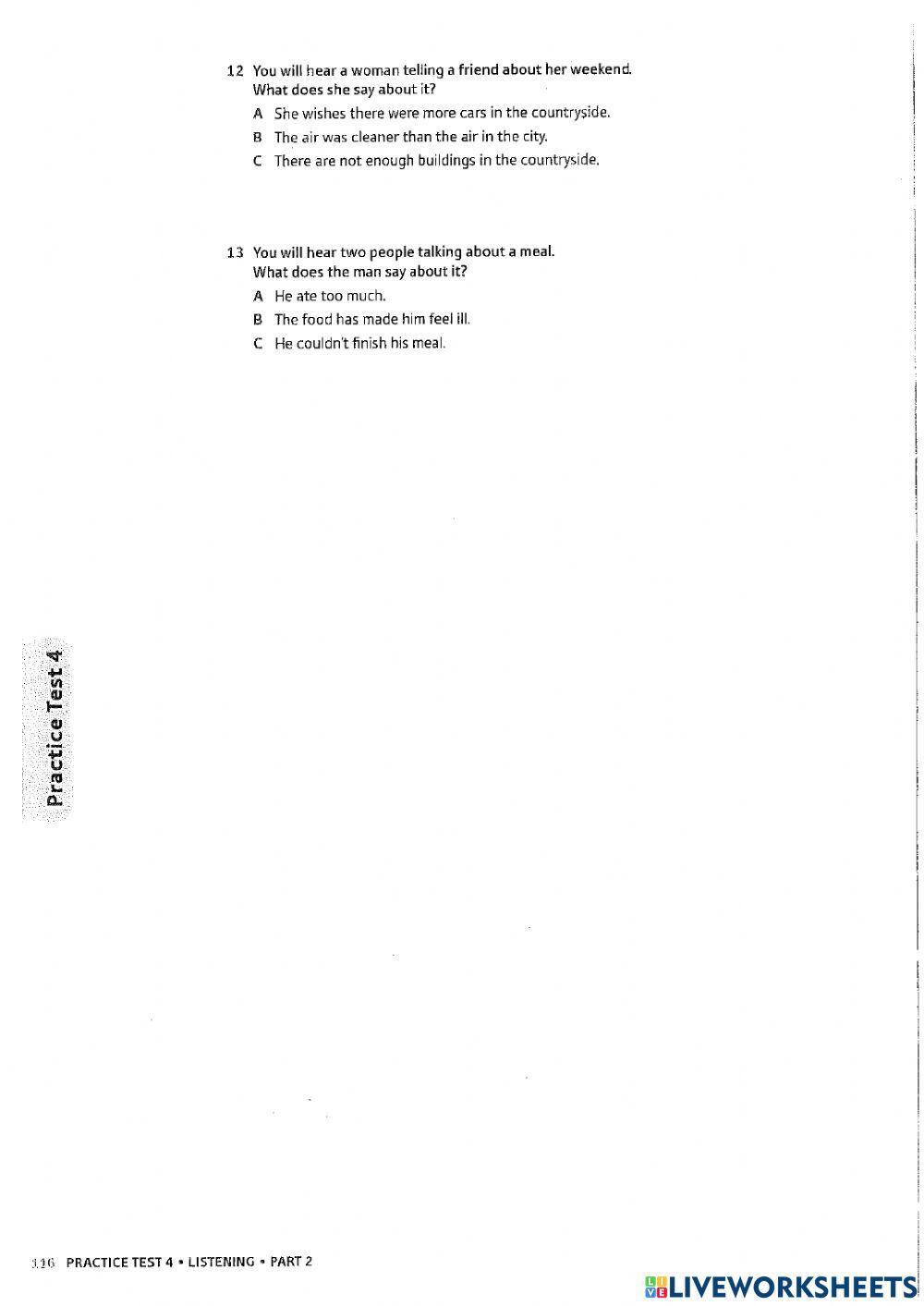 PET Trainer Oxford Test 4 Listening Worksheet Live Worksheets pet-trainer-oxford-test-4-listening-worksheet-live-worksheets