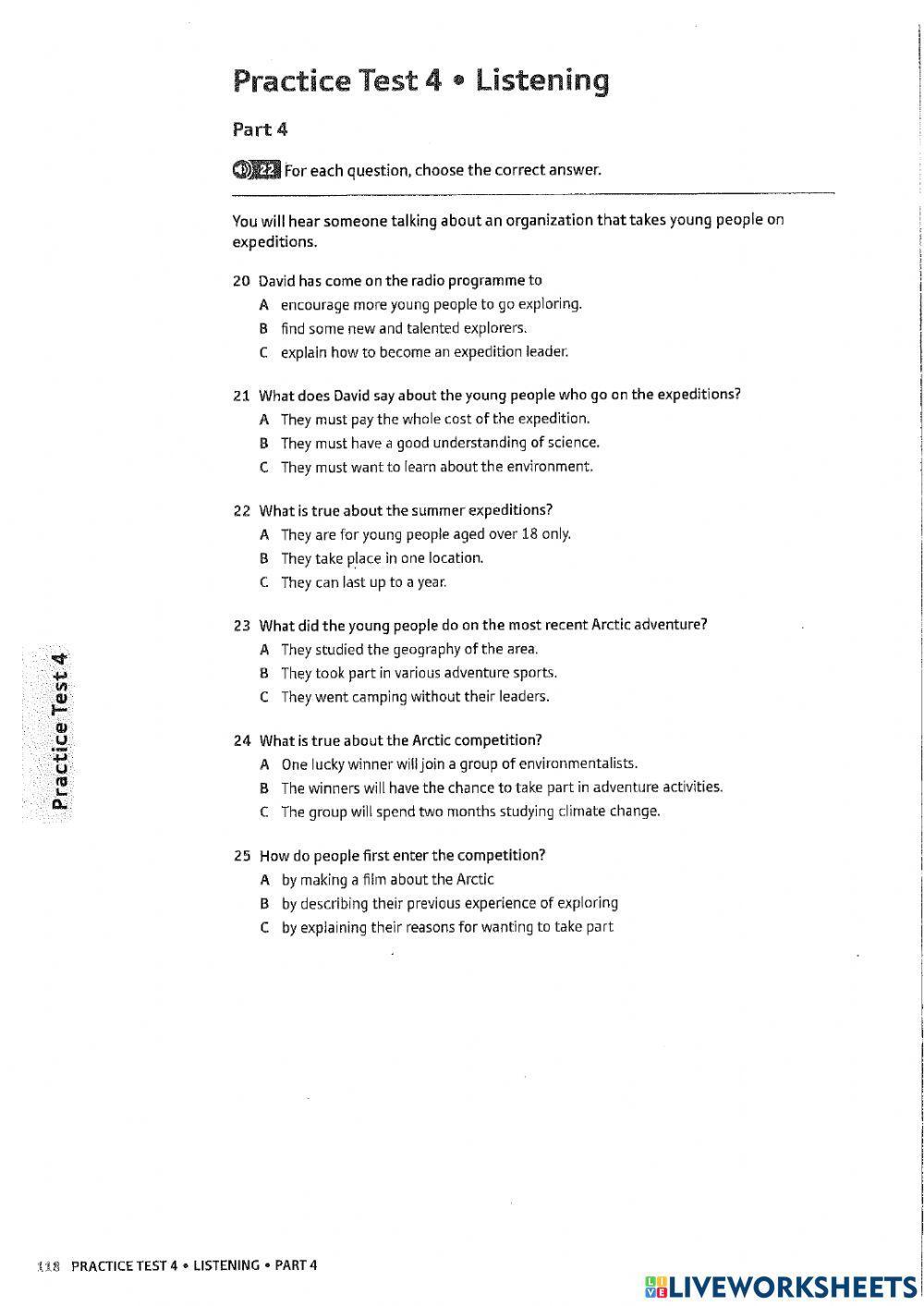 PET Trainer Oxford Test 4 Listening Worksheet Live Worksheets pet-trainer-oxford-test-4-listening-worksheet-live-worksheets