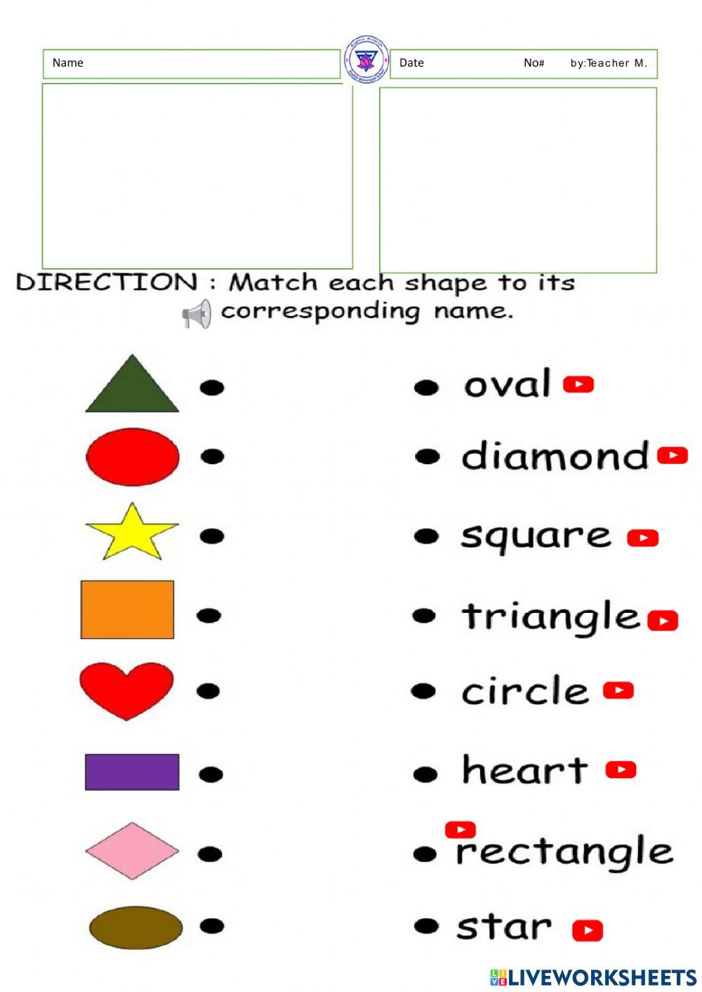 Shapes play and learn K2-4 EP
