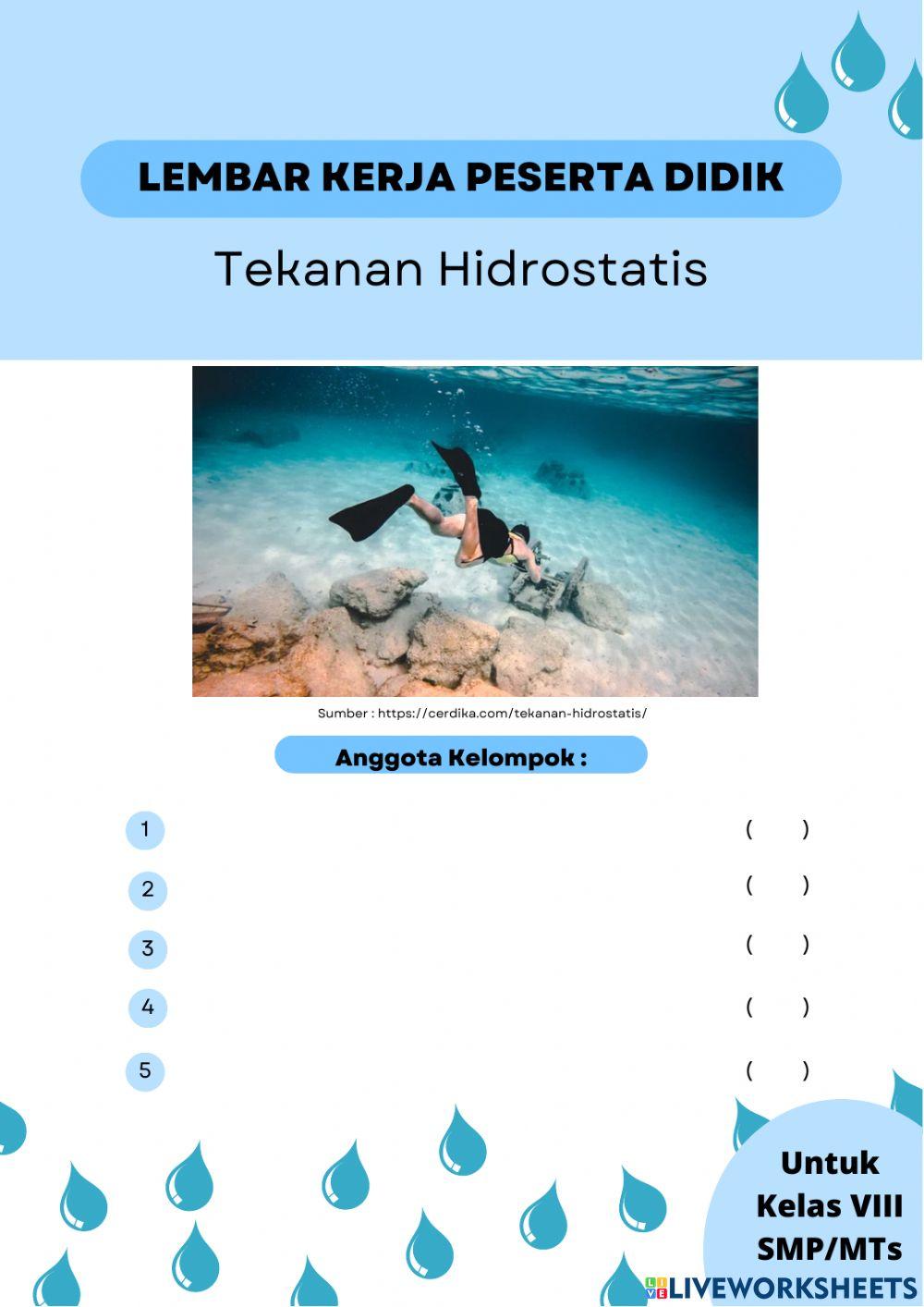 LKPD Tekanan Hidrostatis