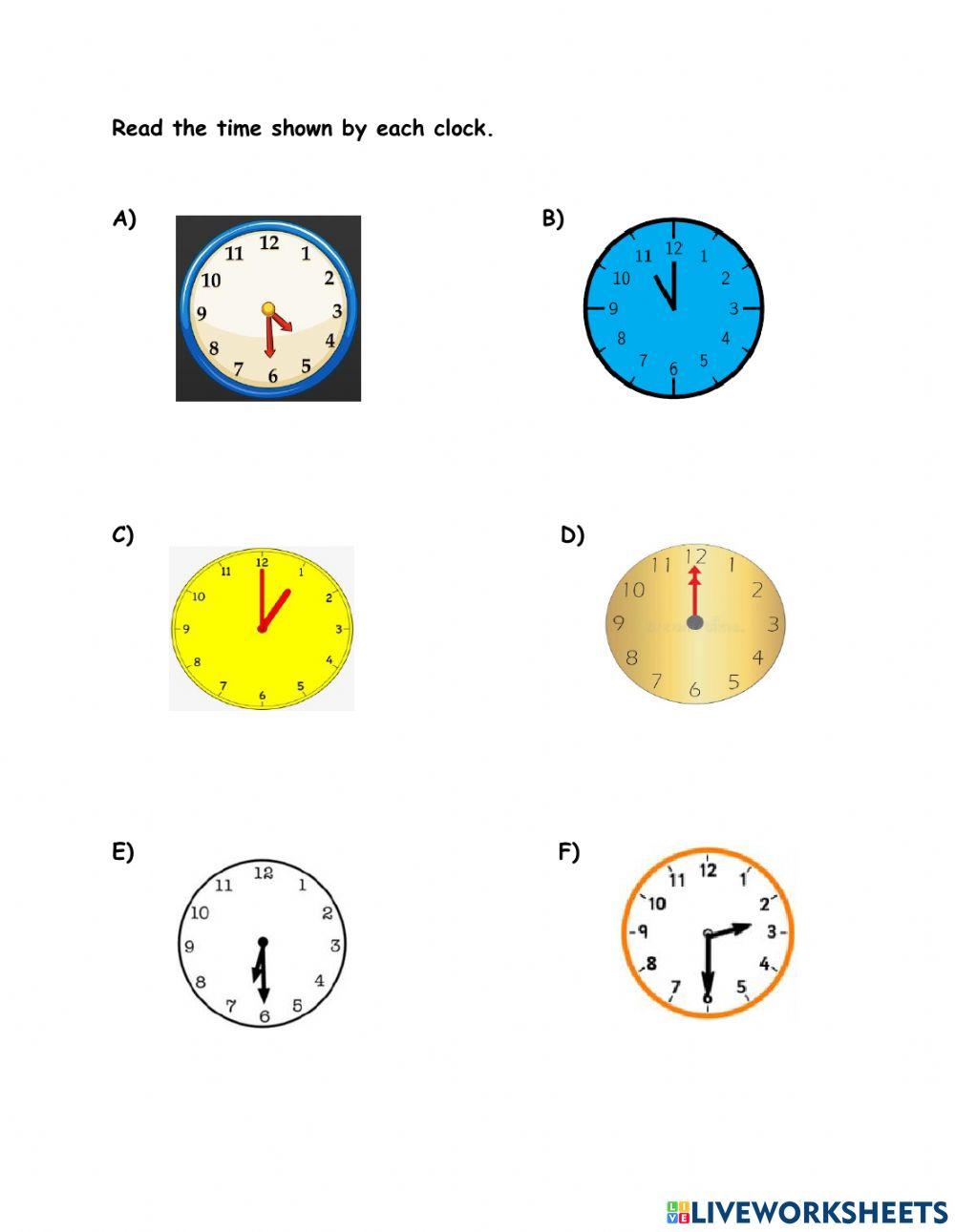 Lesson 5a (worksheet 1)