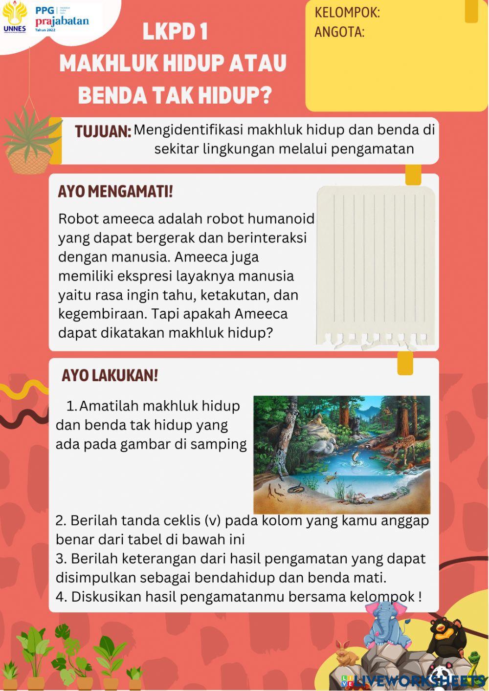 Lkpd klasifikasi mh 1