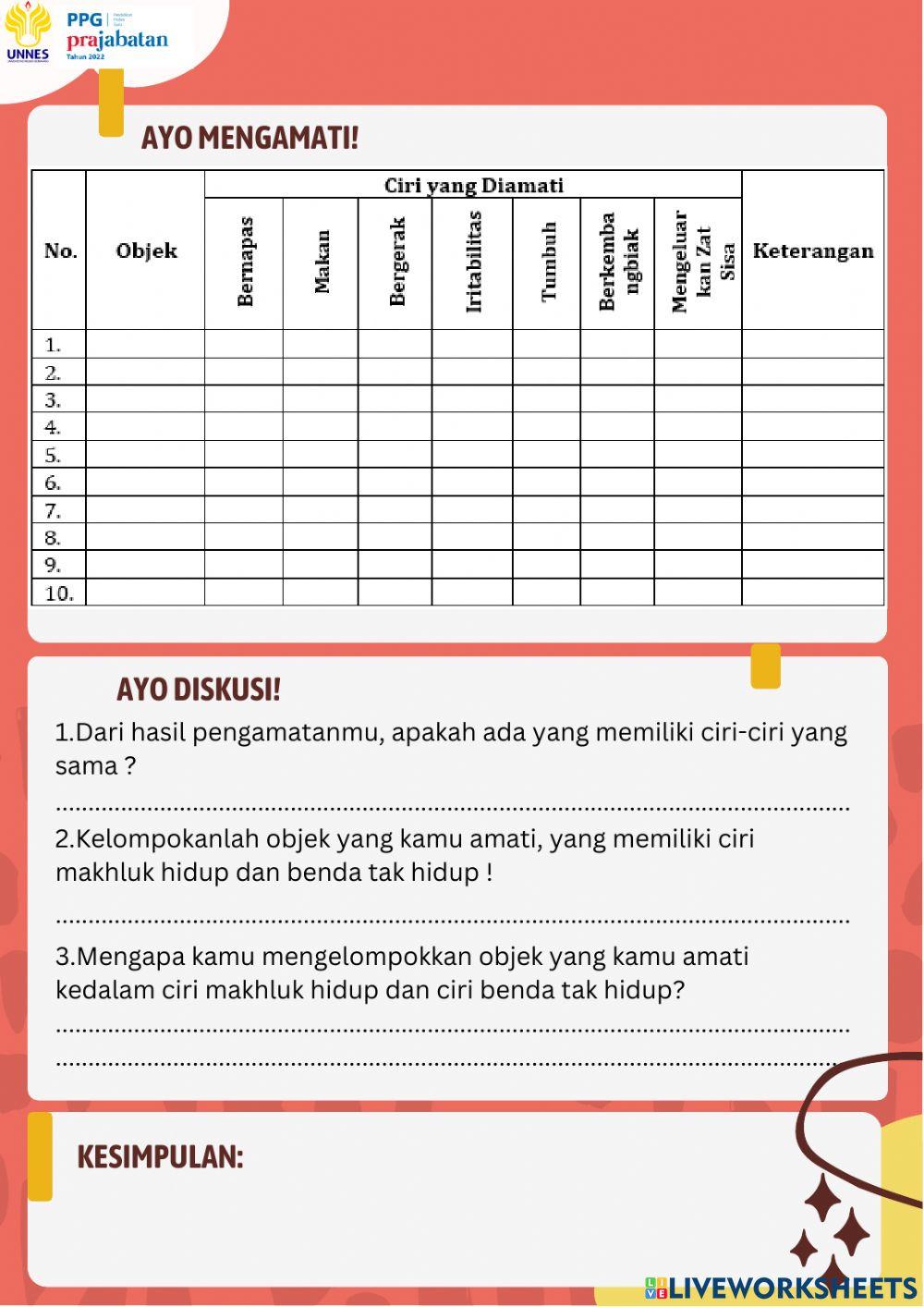 Lkpd klasifikasi mh 1