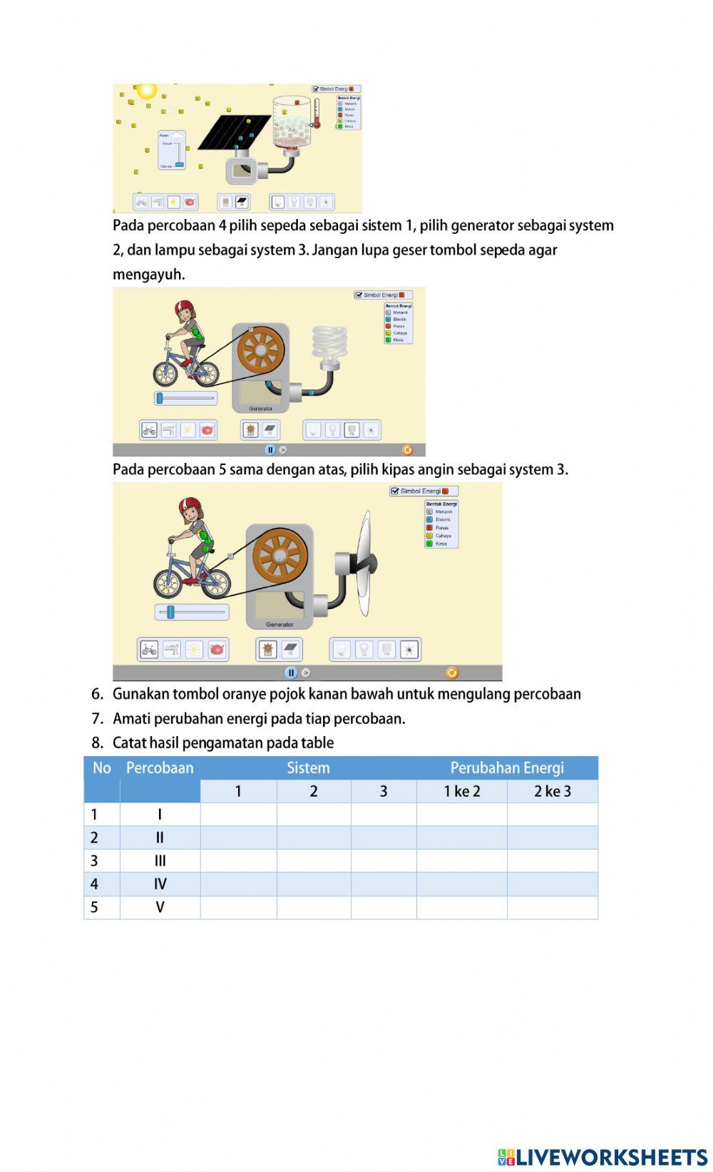 Energi dan Perubahan energi