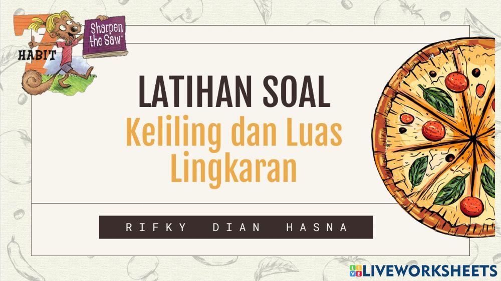Keliling dan Luas Lingkaran