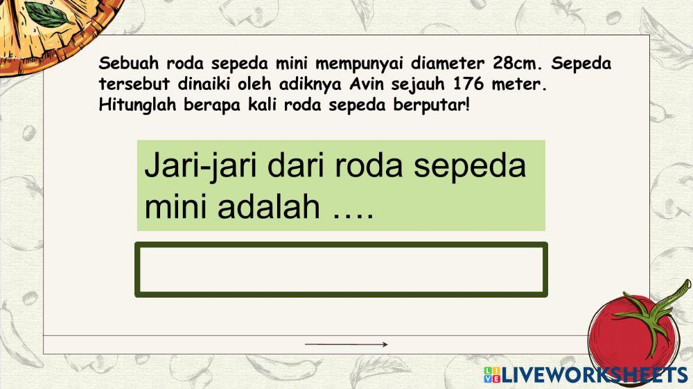 Keliling dan Luas Lingkaran