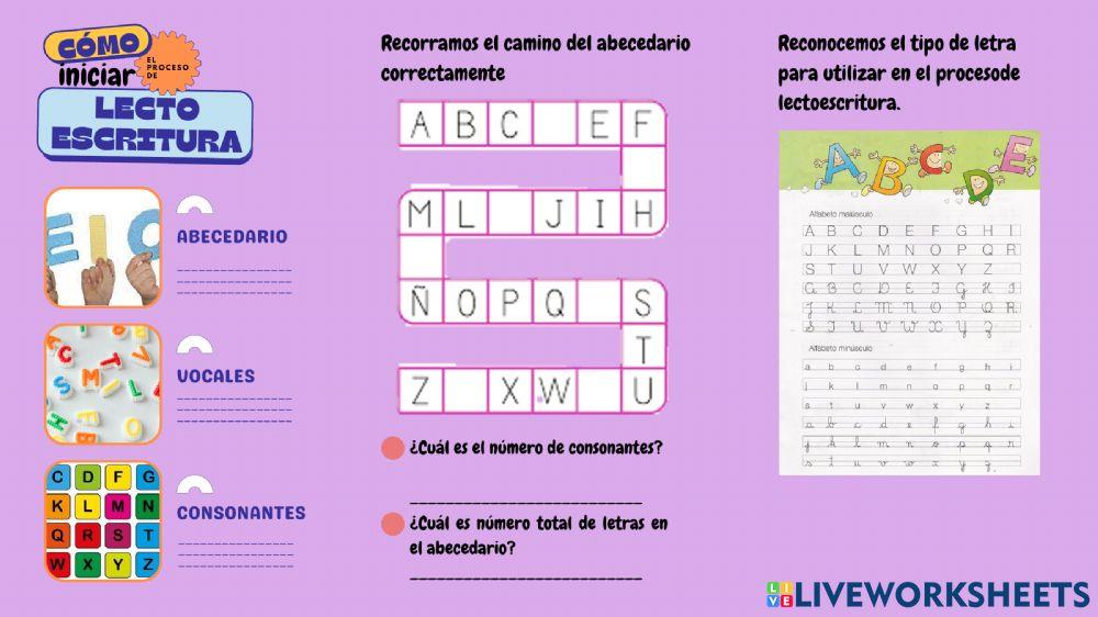 Lectoescritura. clase n°1