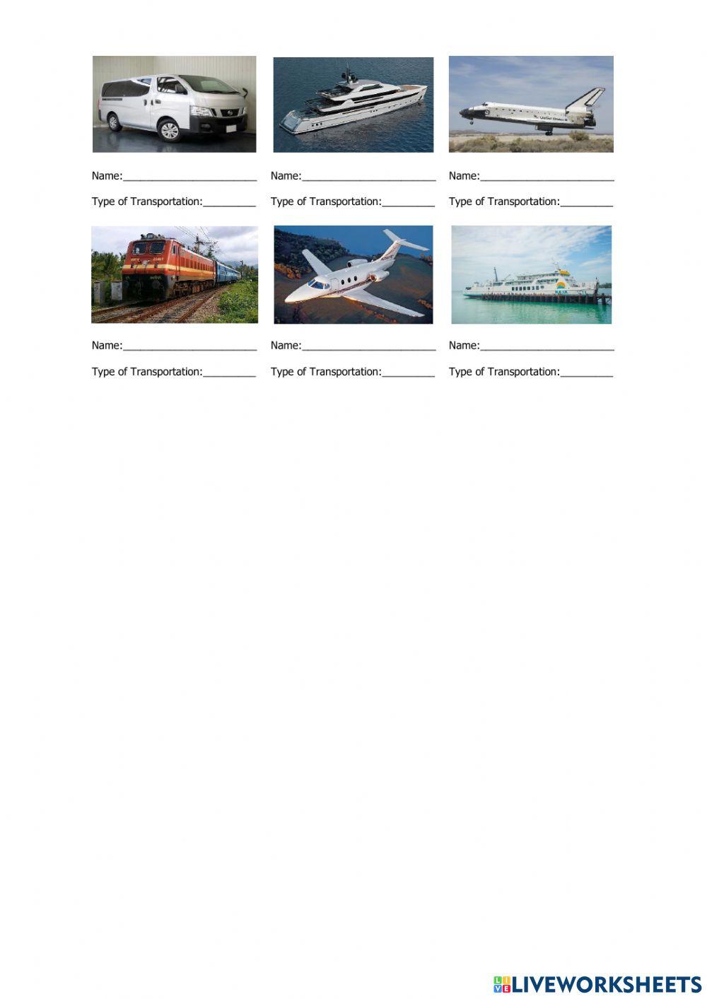 Tourism Transportation