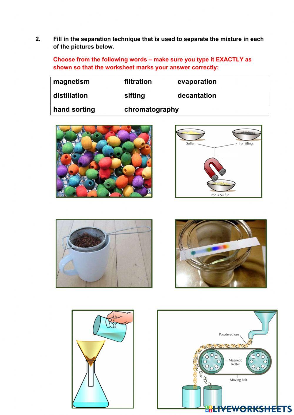 Physical SeparationTechniques