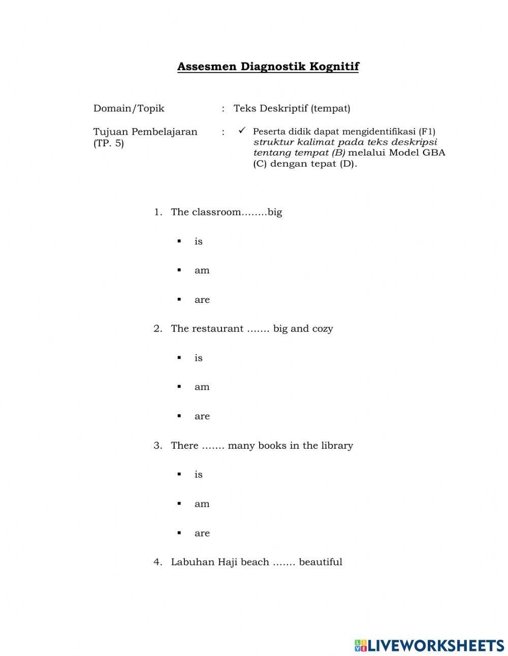 Simple present tense