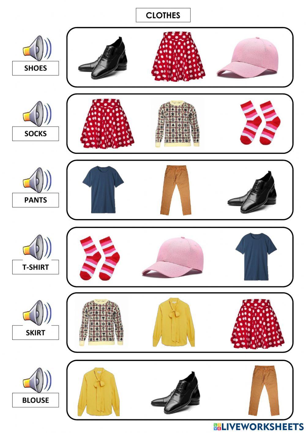 Animals, Clothes, Body Parts