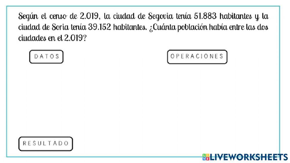 Sumas de 4 o más digitos