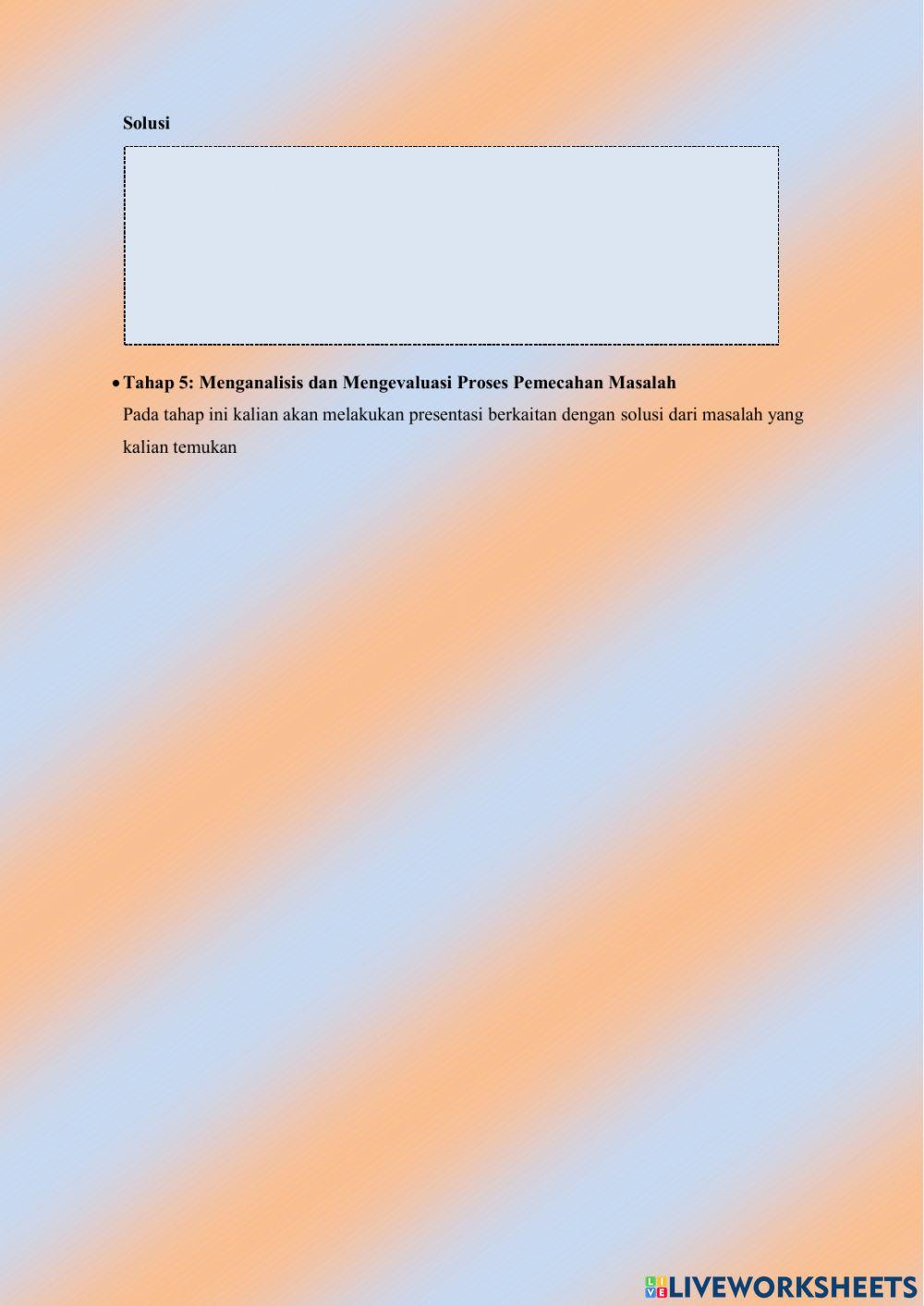 Lkpd organ pernafasan manusia