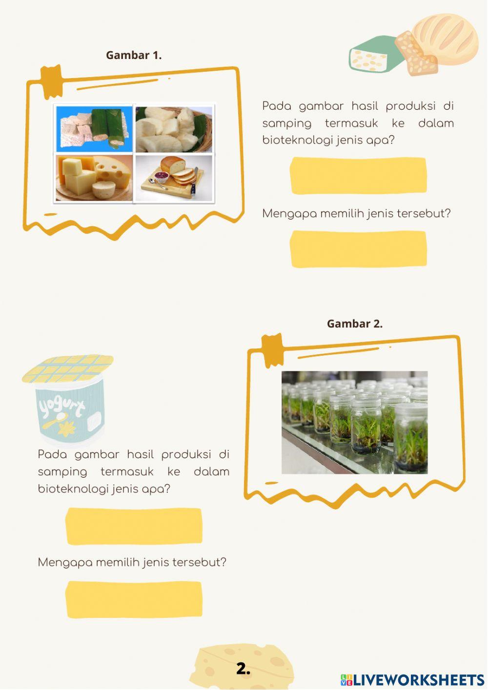 Lkpd bioteknologi kelas 12