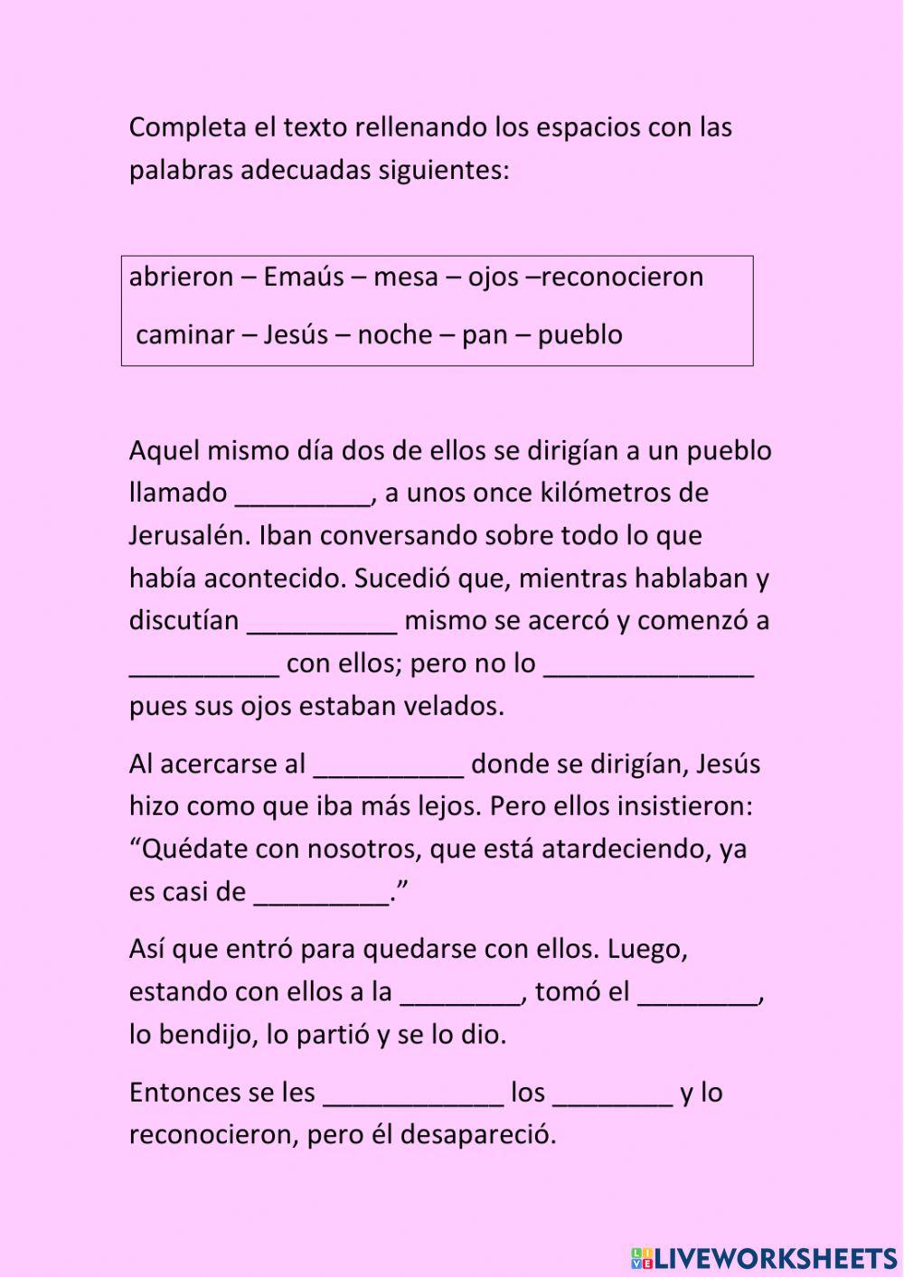 Al encuentro de JESÚS