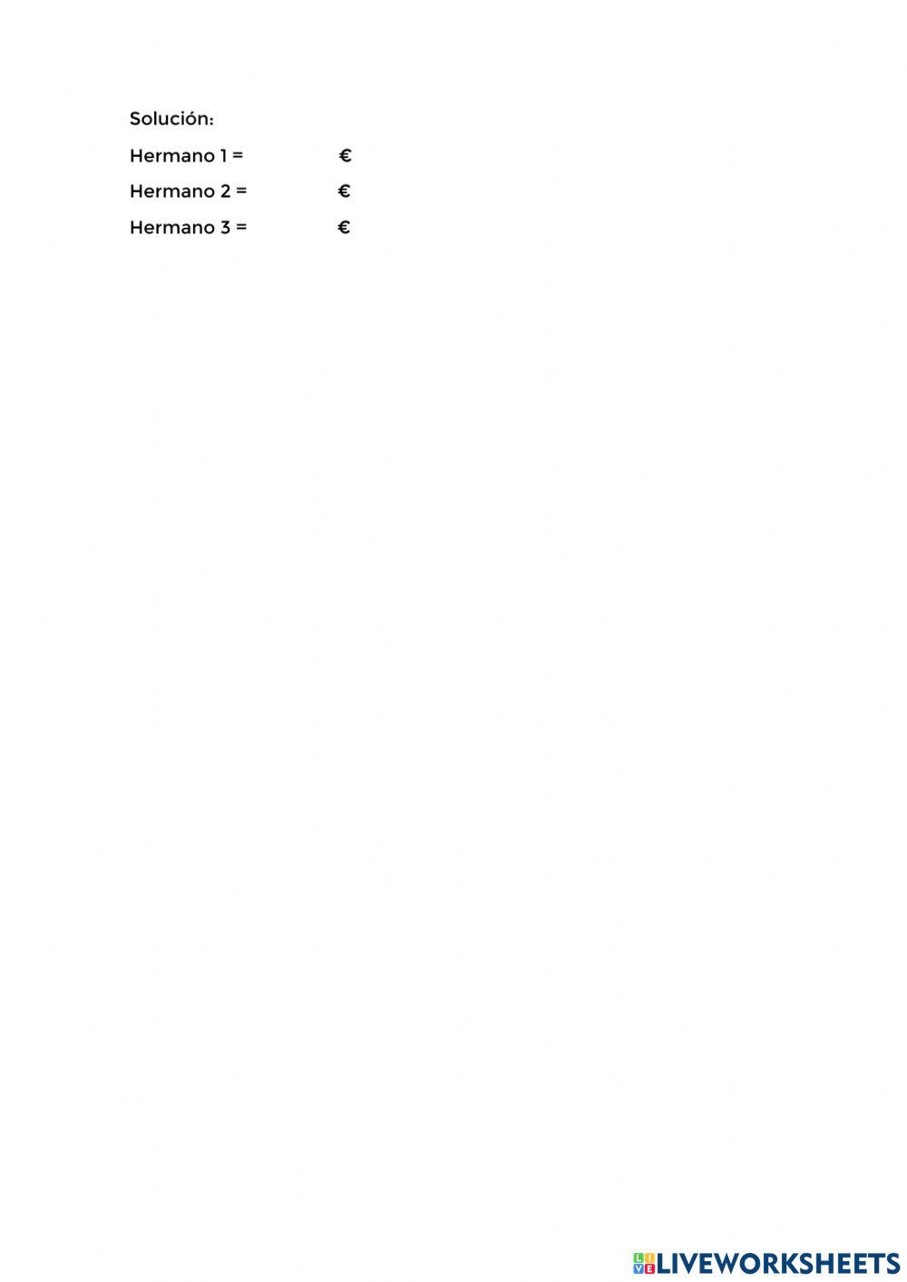 Repartos directa e inversamente proporcional