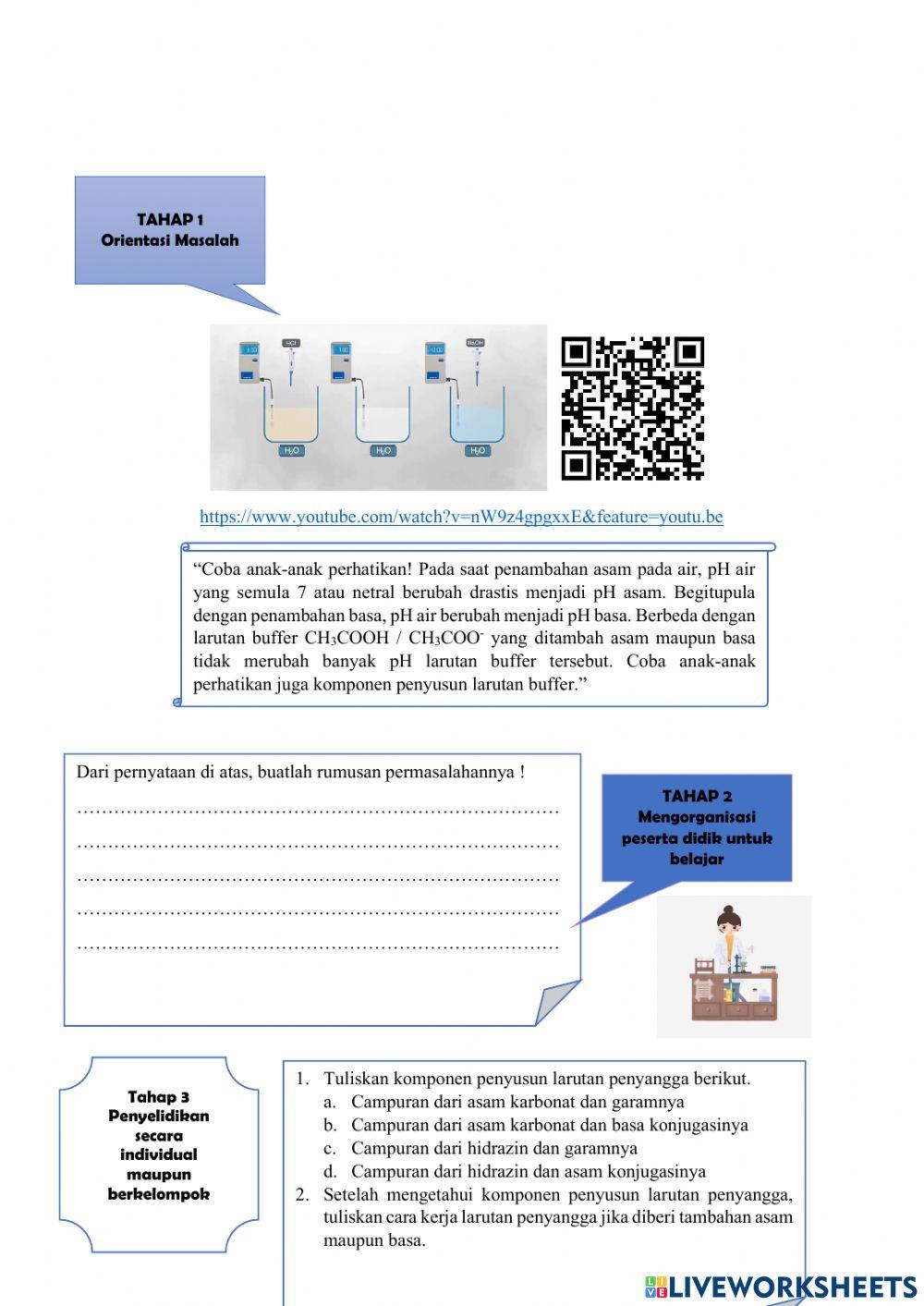 Lkpd larutan penyangga pertemuan 1