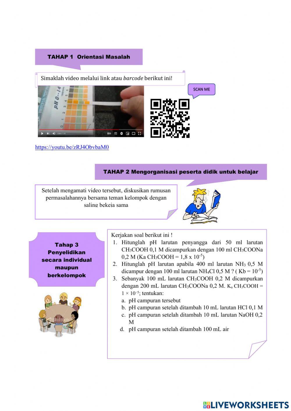 Lkpd larutan penyangga pertemuan 2
