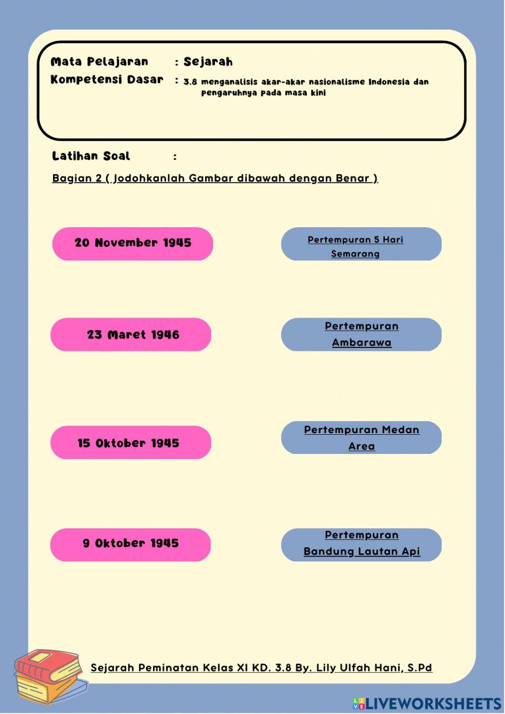 Sejarah Peminatan Kelas XI IPS KD 3.8