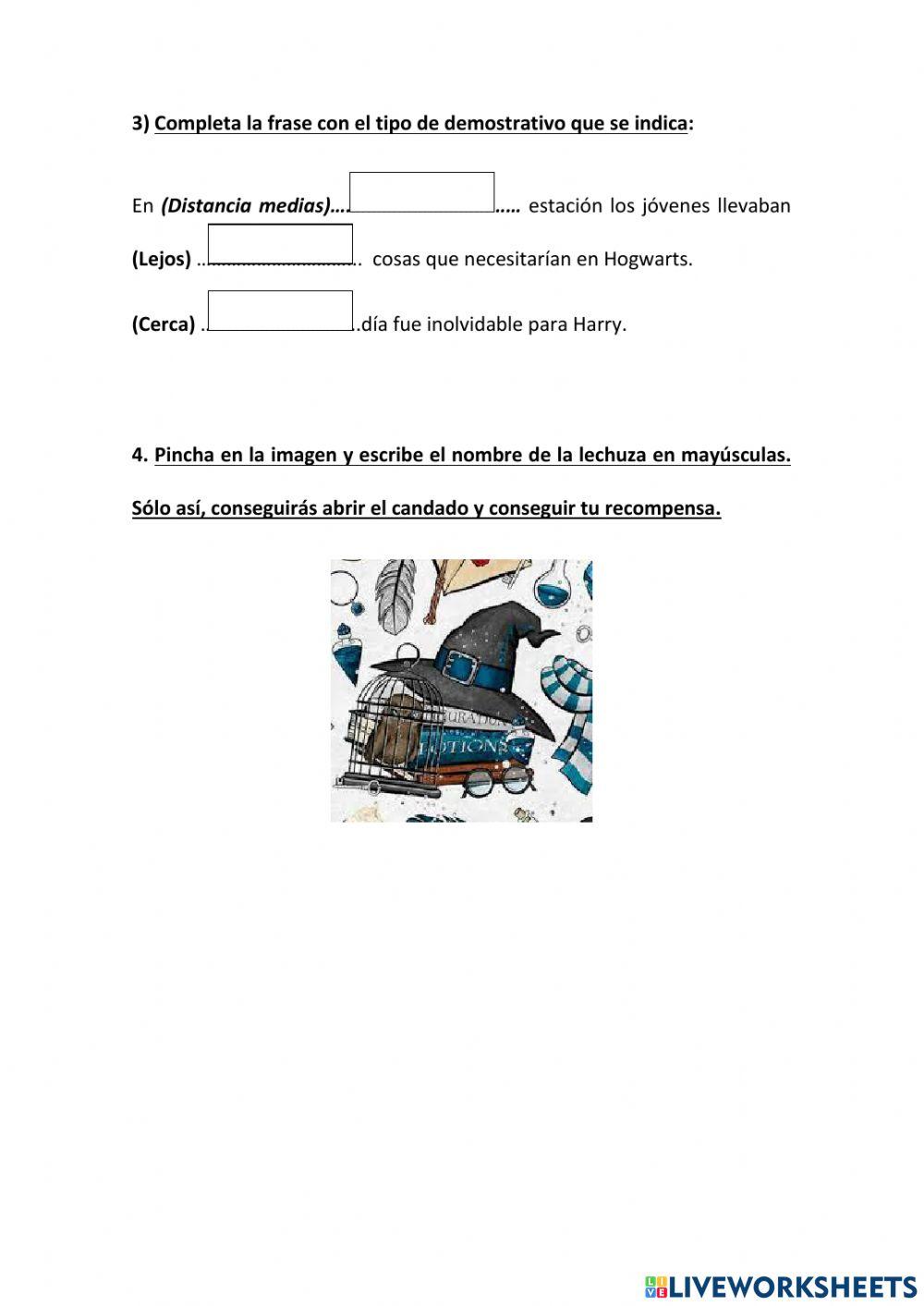 Harry potter y determinantes