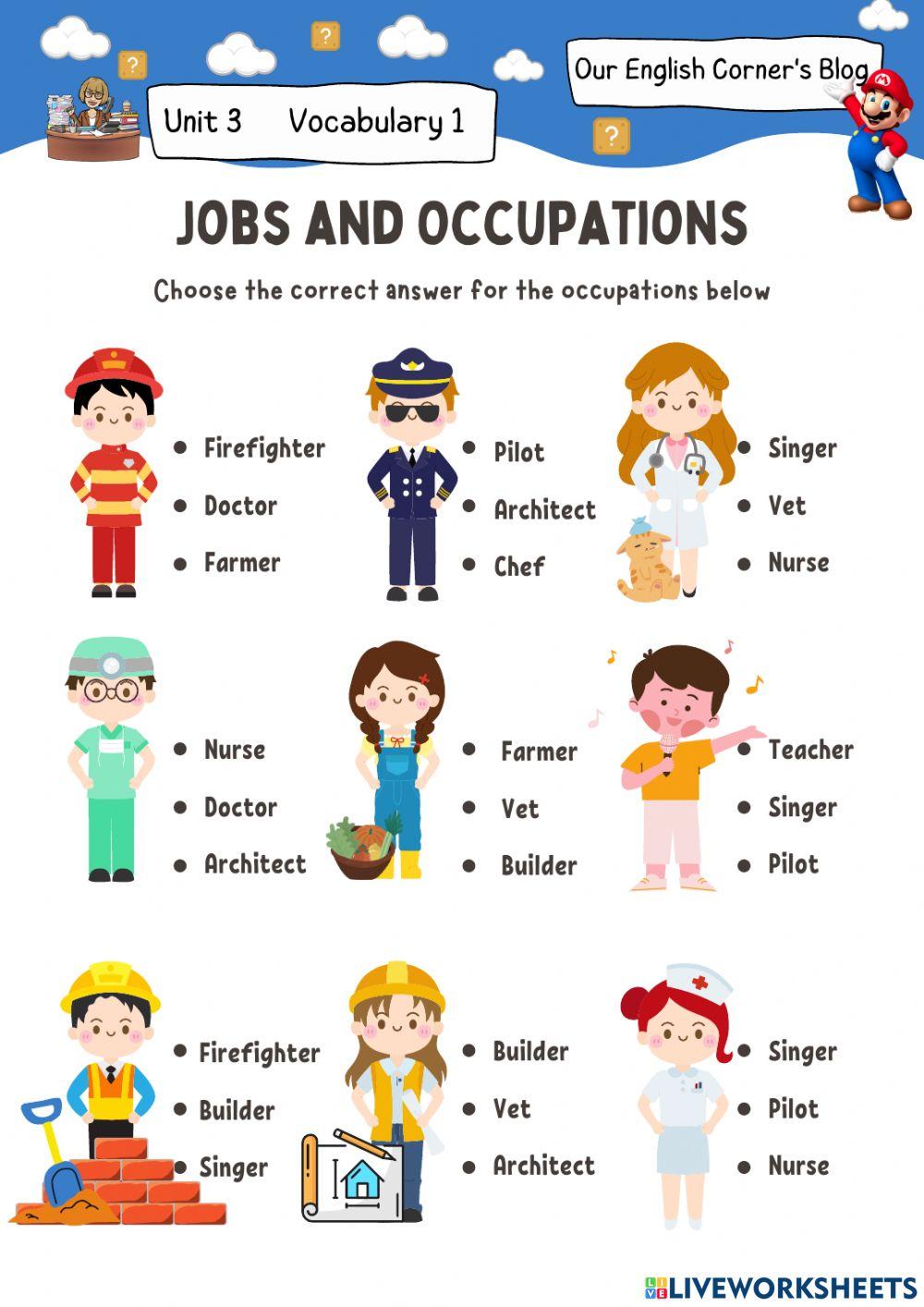 4th Grade. Unit 3. Vocabulary 1