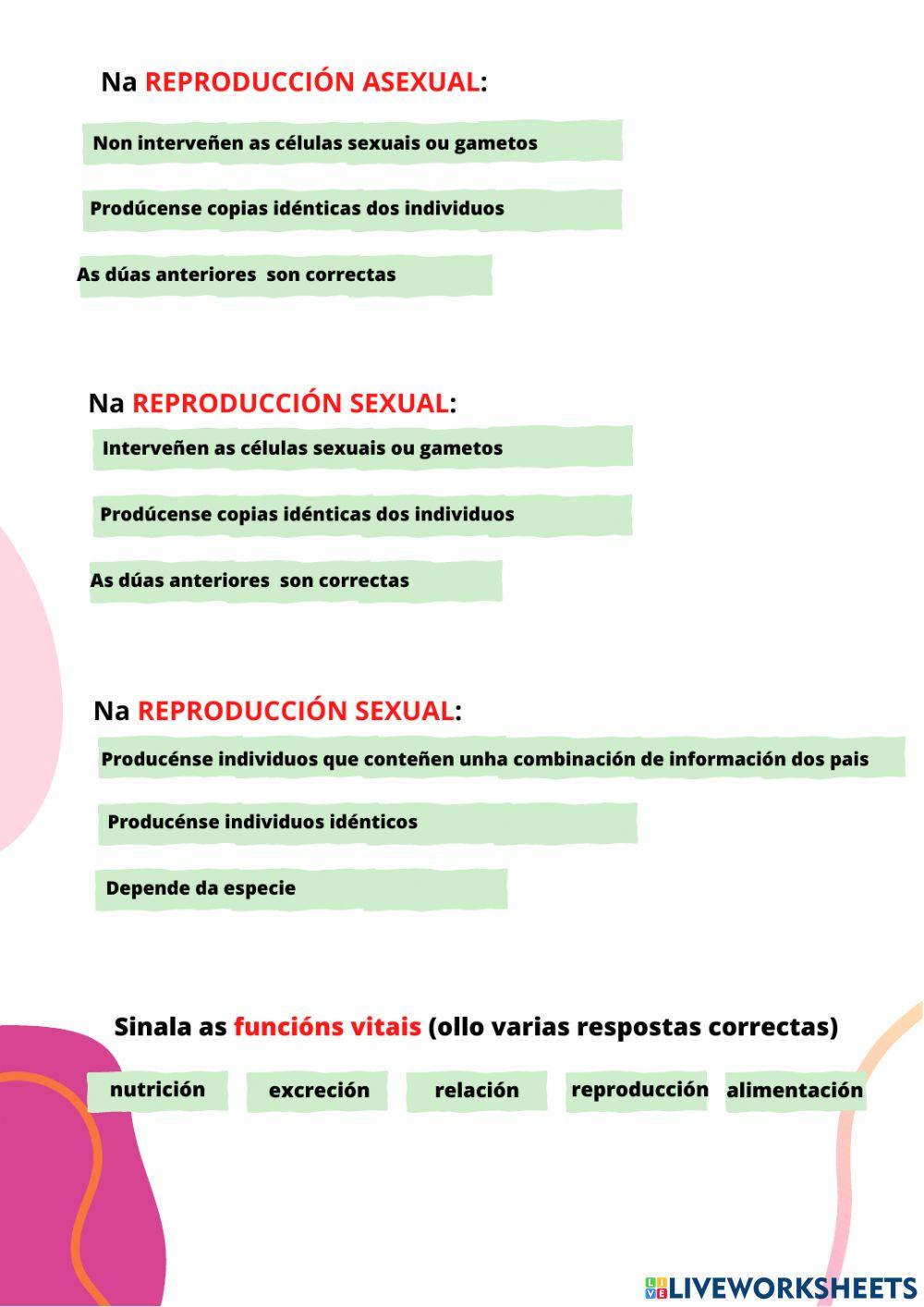 Células, func. vitais, virus