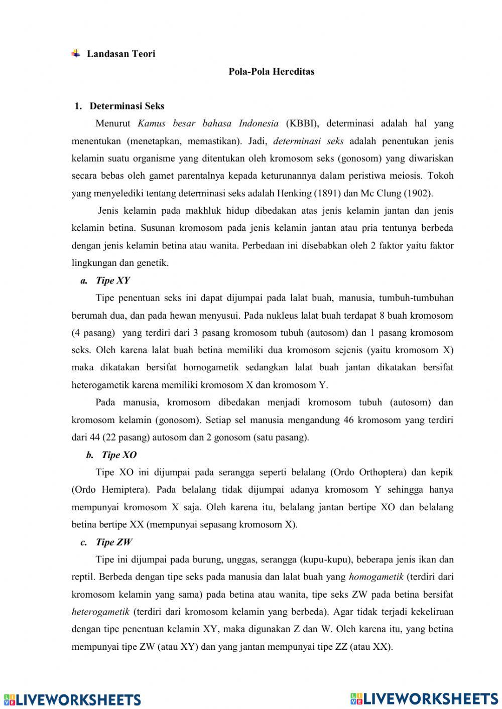 Lkpd pola-pola hereditas