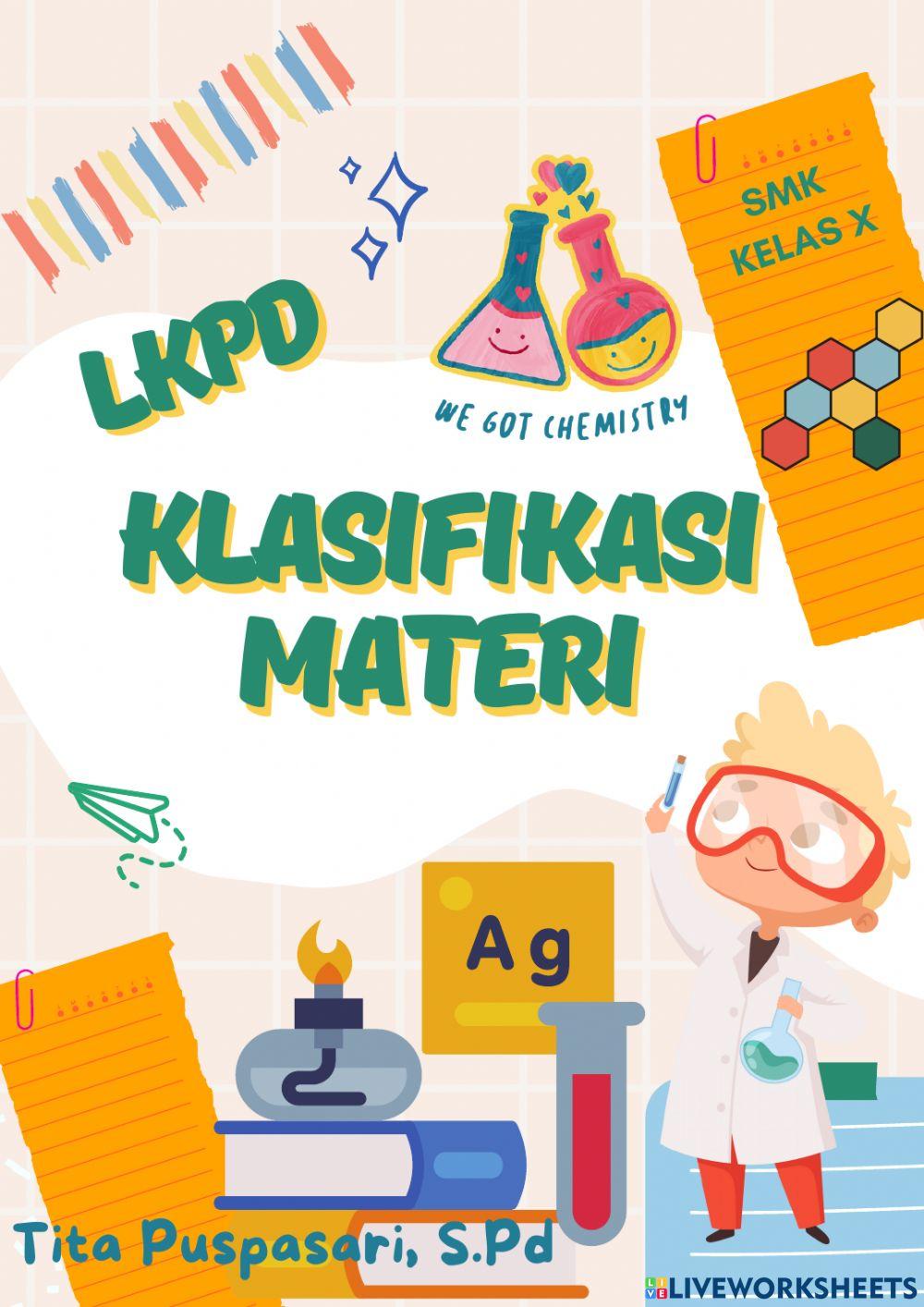 LKPD Klasifikasi Materi K13