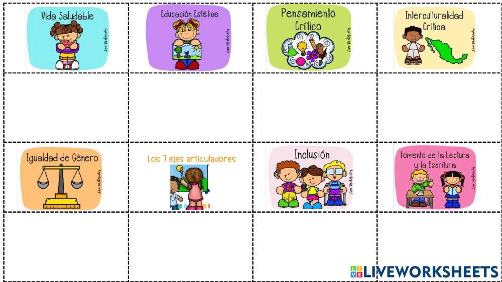 7 ejes articuladores