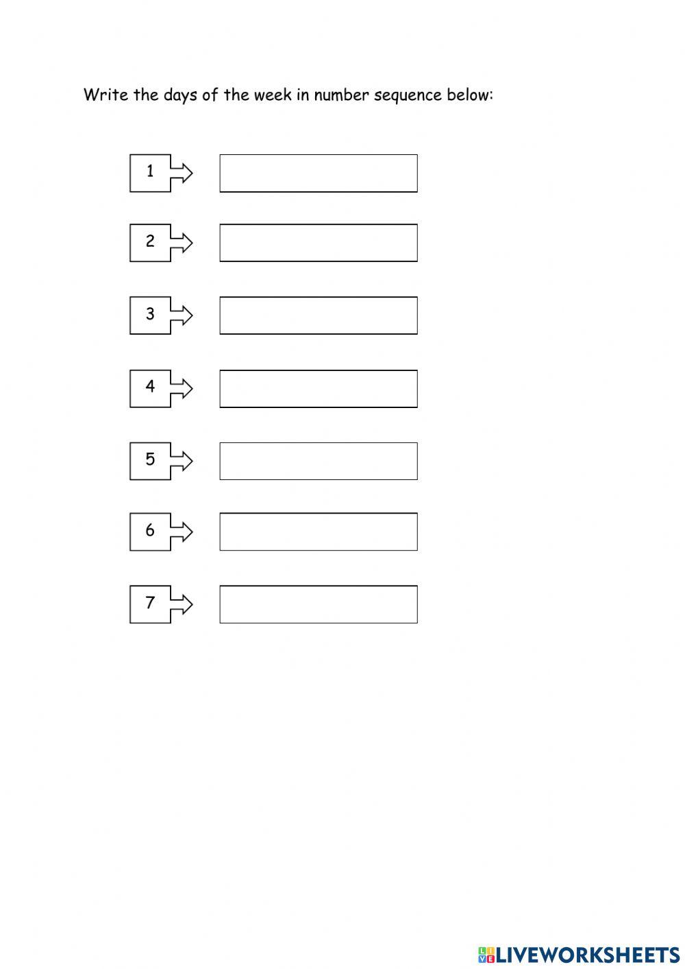 Lesson 5 B, Worksheet 2