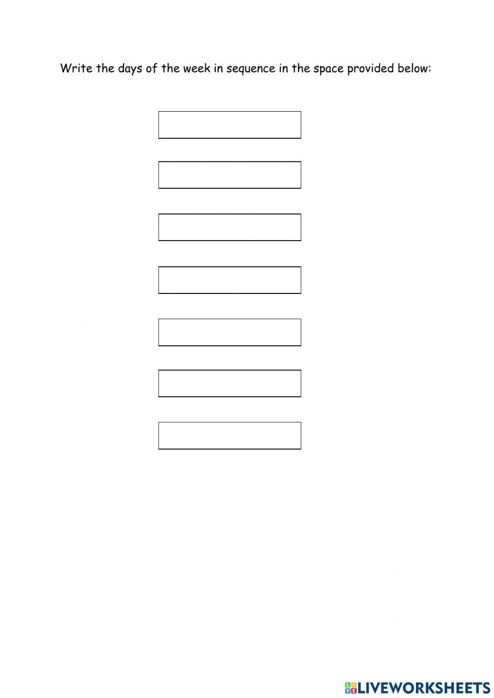 Lesson 5 B, Worksheet 3