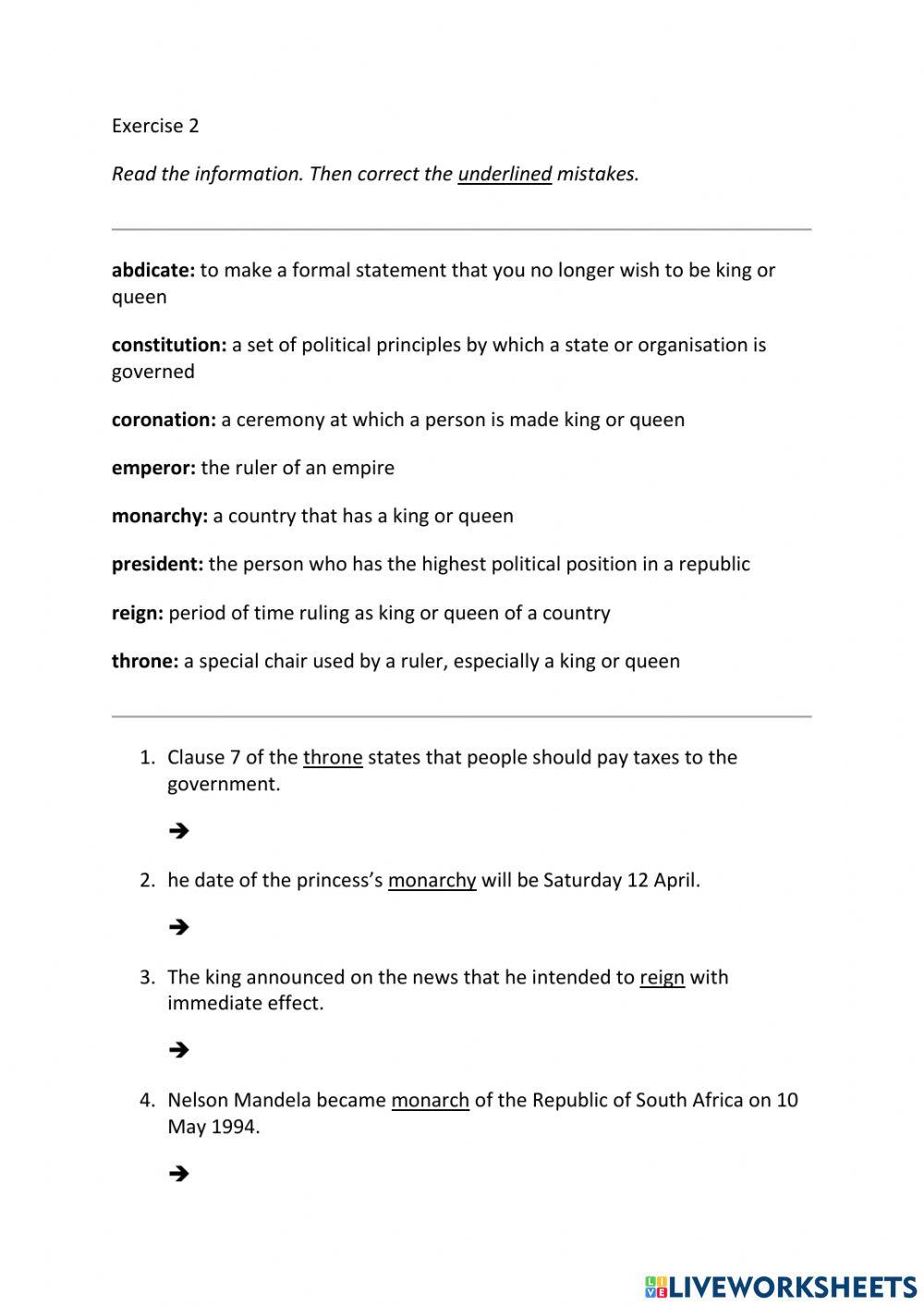 IE3, Unit 5, Grammar and Vocabulary, Exercise 2