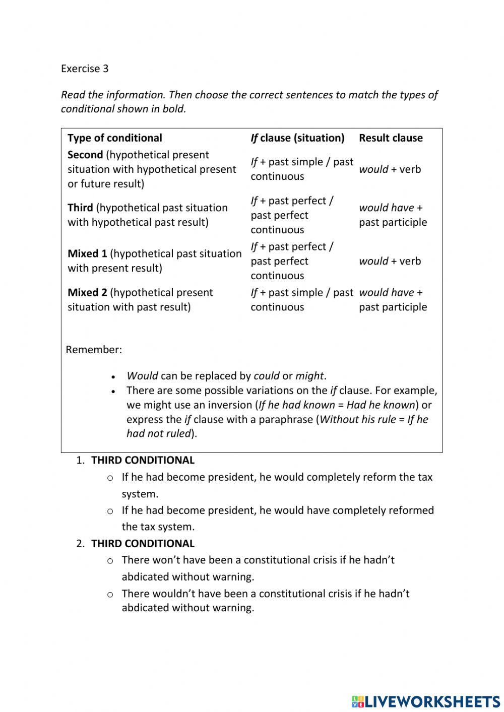 IE3, Unit 5, Grammar and Vocabulary, Exercise 3